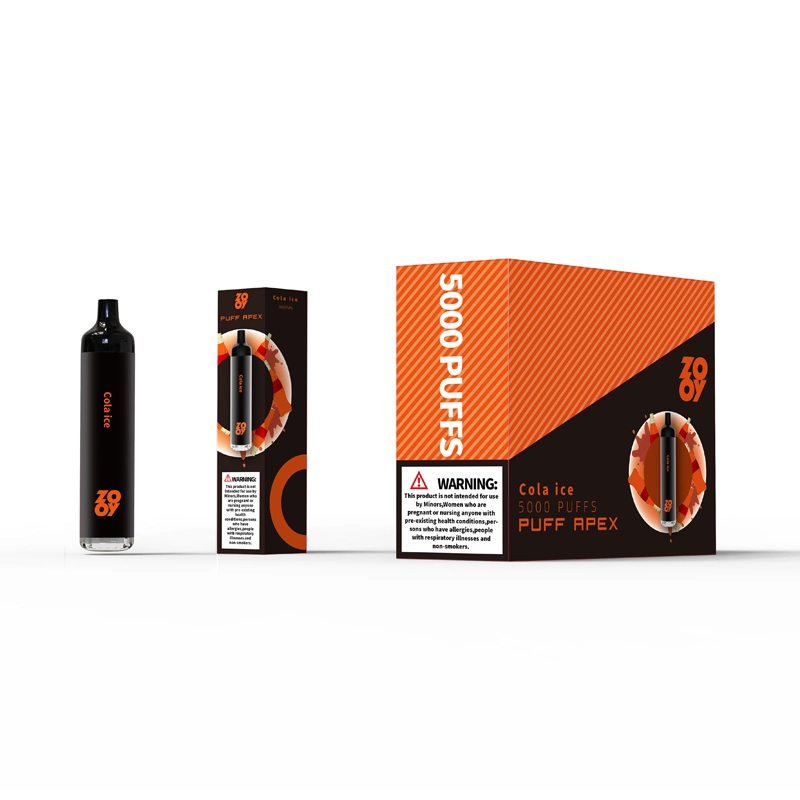 Zooy Apex 5000 Puffs Disposable Vape Pod Kits with Rechargeable Battery Vapes Puff Pen Bar Prefilled 50mg Liquid