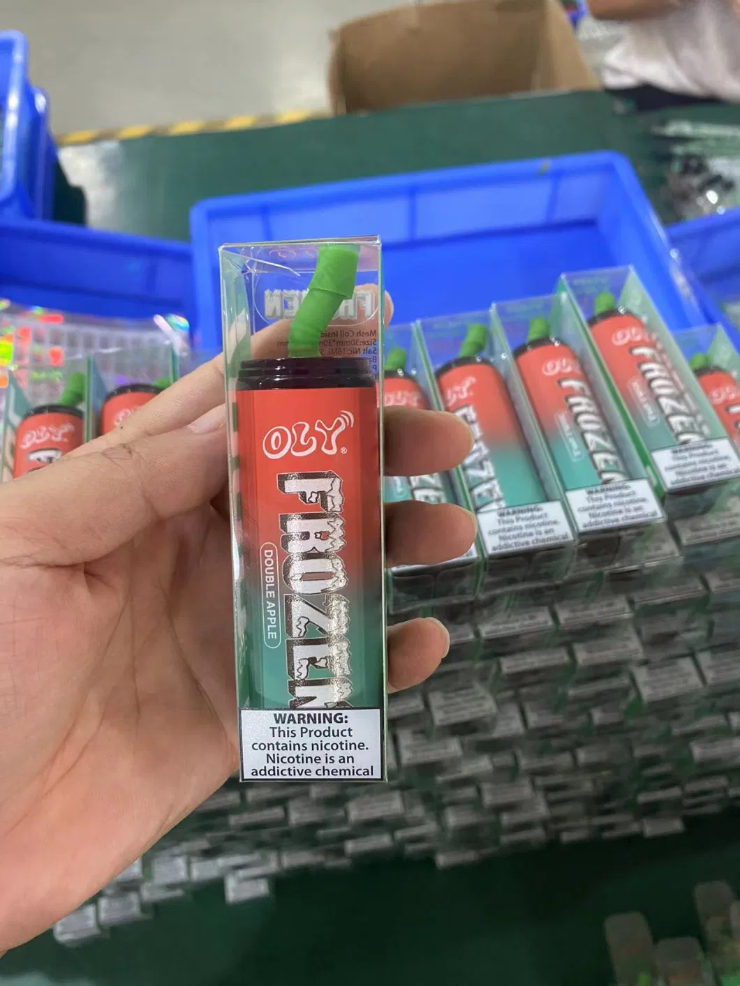 Hot Sell Original E-Cigarette Oly Frozen 7000 Puffs Pod Cola Bar Disposable Vape Kit